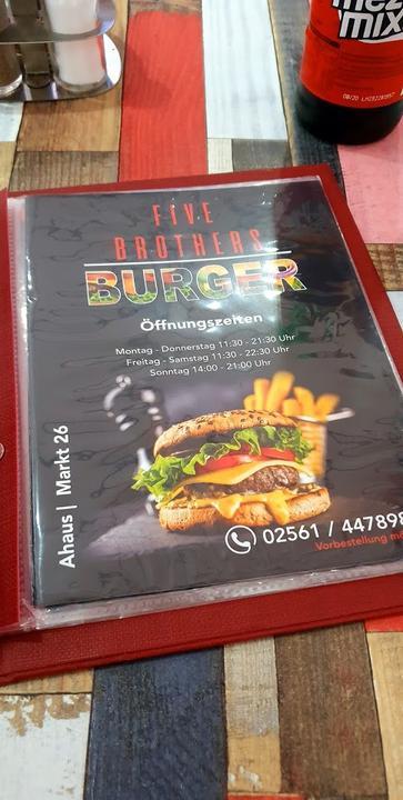 Five brothers burger